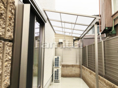 雨除け屋根 LIXILスピーネ1階