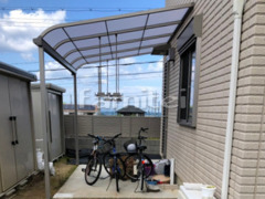 雨除け屋根 LIXILスピーネ1階 カーポート ネスカR 横2台