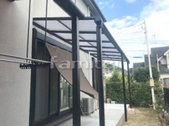 雨除け屋根 YKKヴェクターテラス1階