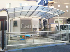 カーポート YKKレイナポート横2台 雨除け屋根 ソラリア1階・2階