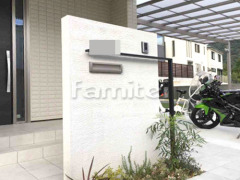 新築シンプル オープン外構