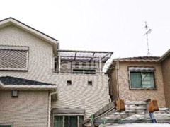 ベランダ屋根 YKKソラリアF2階