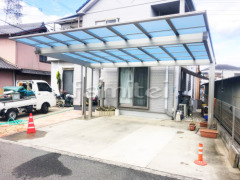 カーポート YKKエフルージュEX横2台