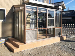 木製調ガーデンルーム LIXILココマ 積雪50cm対応