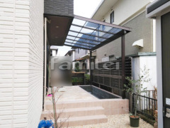 フル木製調テラス屋根 LIXILシュエット1階