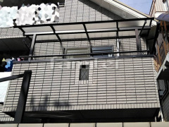ベランダ屋根 YKKソラリア2階