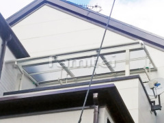 ベランダ屋根 LIXILスピーネ2階
