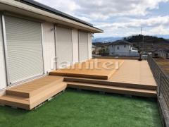 人工木デッキ LIXIL 人工木 樹ら楽ステージ