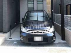 駐車場ガレージ床 タイル貼り LIXILリクシル グレイスランド GRL-6 土間コンクリート 伸縮目地