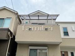 ベランダ屋根 LIXILスピーネ2階