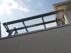 2階ベランダ屋根 YKK ソラリアF