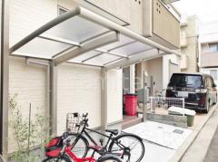 サイクルポート 自転車バイク屋根 プライスポートR アール屋根