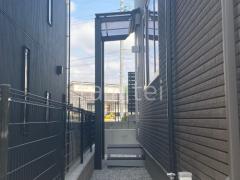 1階テラス屋根 (雨除け) LIXIL 独立式フーゴFテラス フラット屋根 独立式 スタンダード