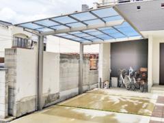 カーポート1台 (単棟) LIXIL ネスカF フラット屋根