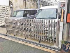 片開き 伸縮門扉 YKKAP レイオス1型