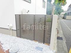 新築ナチュラル オープン外構