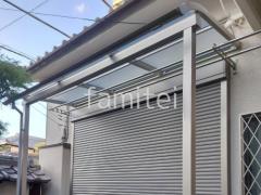 1階テラス屋根 YKKAP ソラリアR