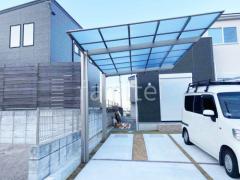 カーポート1台 (単棟) LIXIL ネスカF フラット屋根