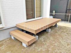 人工木材ウッドデッキ LIXIL樹ら楽ステージ