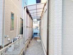 雨除け屋根 LIXILスピーネ1階