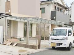 カーポート YKKエフルージュグランFIRST横3台