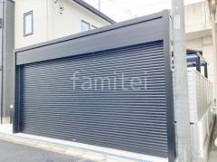 独立シャッター2台ワイド LIXIL シャッターS Fタイプ 電動式