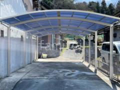 カーポート2台(ワイド) YKKAP レイナツインポートグラン