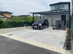 新築シンプル オープン外構
