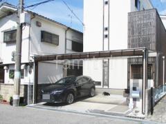 カーポート3台 三協アルミ スカイリード 奥行勾配 両側支持
