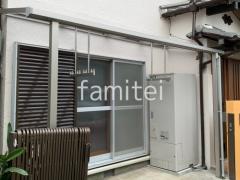 1階テラス屋根 YKKAP ソラリアF