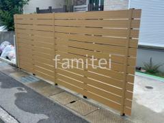 フェンス 人工木・樹脂 F&F マイティウッド デコll 高尺タイプ