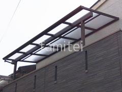 2階ベランダ屋根 YKKAP フェンス アルミ形材 LIXIL