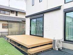 人工木デッキ LIXIL 人工木 樹ら楽ステージ
