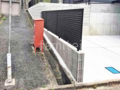 アルミ形材 フェンス YKKAP シンプレオYL1M型 横ルーバー 目隠し ブロック塀 (化粧ブロック) ユニソン アルタ