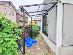 雨除け屋根 YKKソラリア1階