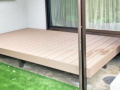 人工木デッキ LIXIL 人工木 樹ら楽ステージ