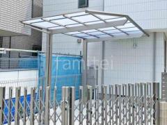 カーポート1台 (単棟) LIXIL ネスカF 変形地対応 フラット屋根