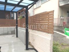 カーポート 目隠しフェンス塀 雨除け屋根 玄関門扉 境界フェンス塀