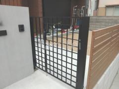 片開き 門扉 LIXIL アーキキャスト BK型