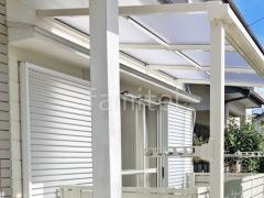 雨除け屋根 目隠しフェンス塀