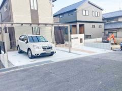新築シンプル オープン外構