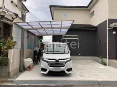 カーポート1台 (単棟) LIXIL ネスカF フラット屋根