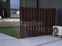 目隠しフェンス塀 人工木・樹脂 F&F タテイタスタイル