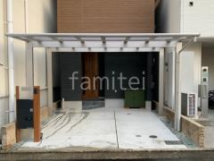3階ベランダ屋根 カーポート2台(ワイド)