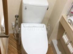 タンク式トイレ LIXIL アメージュ 便器(フチレス)