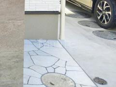 新築シンプル オープン外構