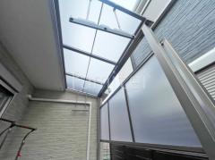 雨除け屋根 LIXILスピーネ1階