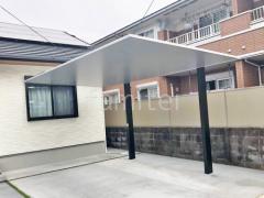 カーポート1台 (単棟) LIXIL カーポートSC フラット屋根 吊り下げ屋根