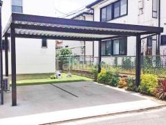 カーポート 洗濯干し屋根