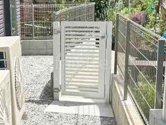 片開き 門扉 LIXIL AB YR3型 太横桟